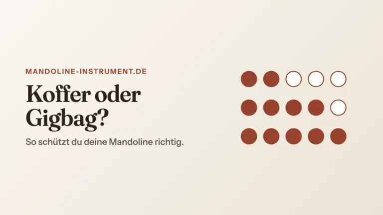 Titelgrafik „Koffer oder Gigbag?“: Bewertungspunkte für den Schutz