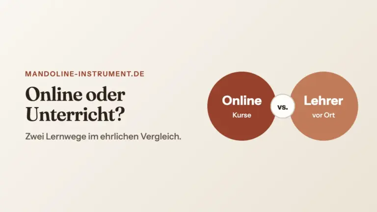 Titelgrafik „Online oder Unterricht?“: zwei Kreise „Online“ und „Lehrer“ mit „vs.“ dazwischen